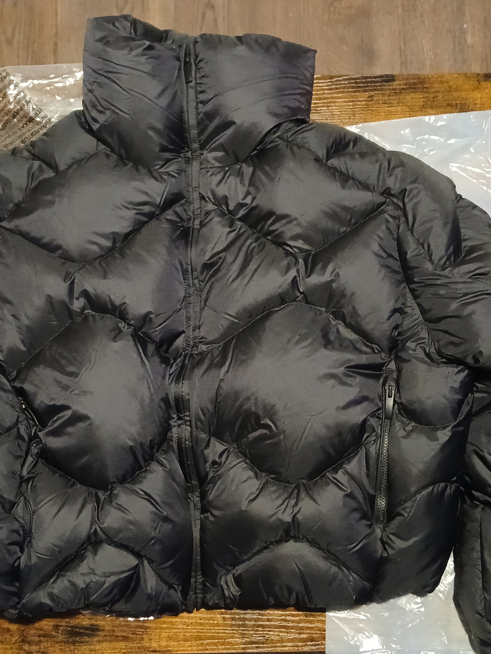 lululemon athletica Black Quilted Puffer Jacket